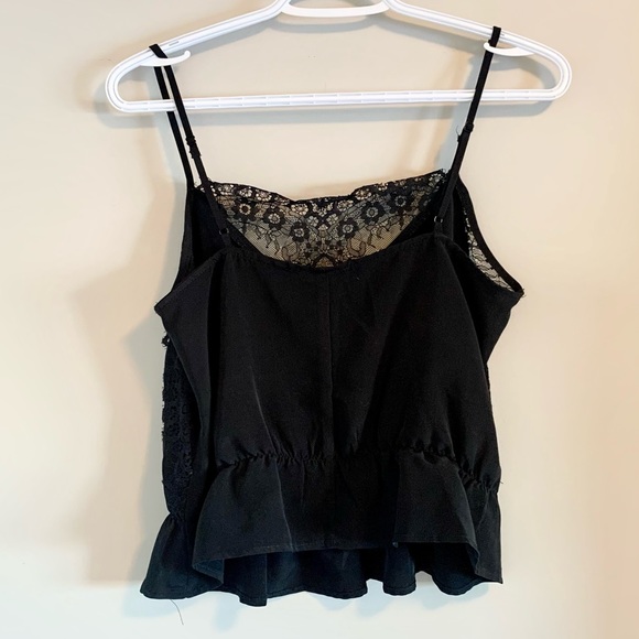 Dynamite Black Peplum Cami - Picture 6 of 8